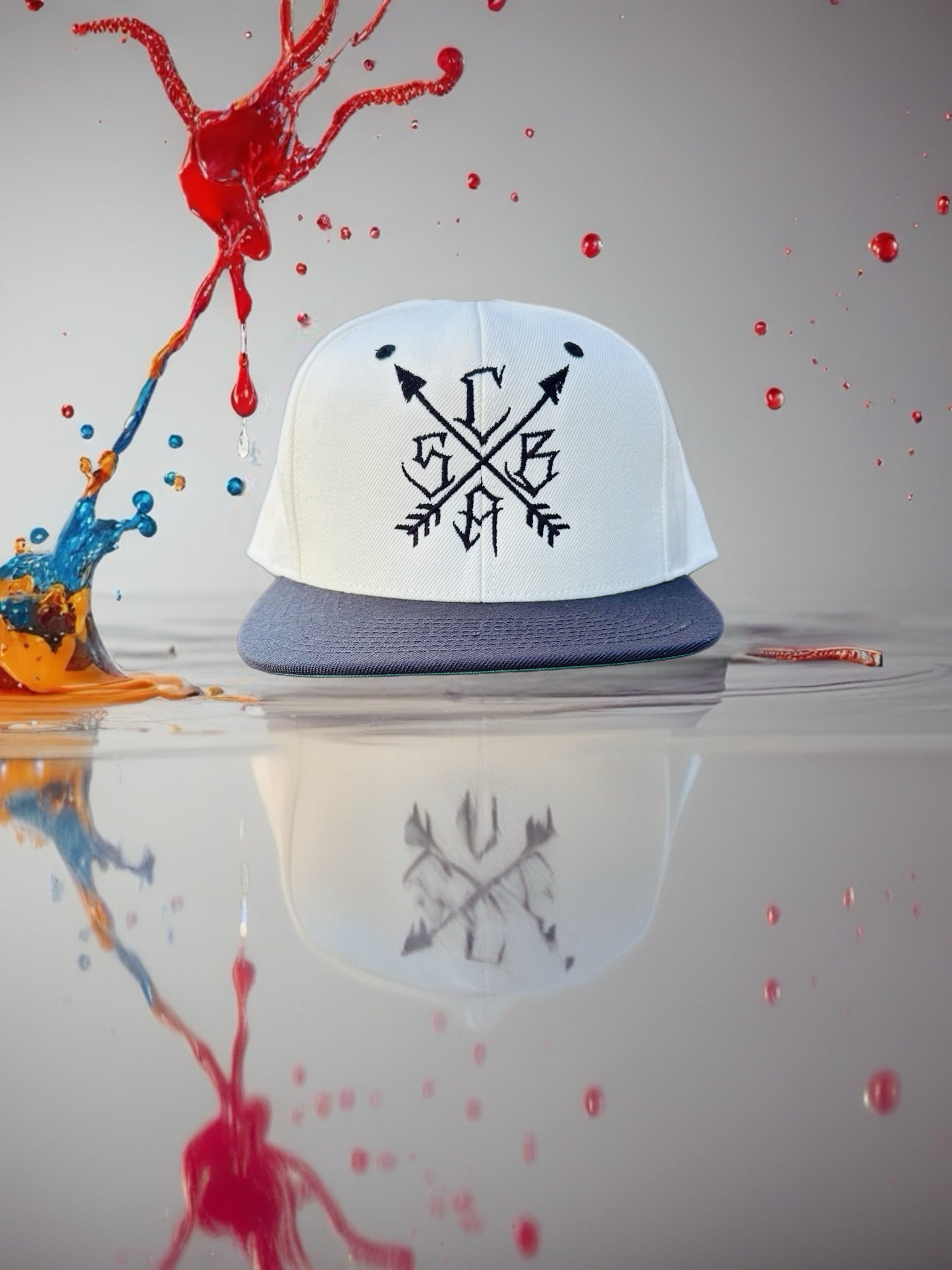Embroidered Slanging Ink Snapback