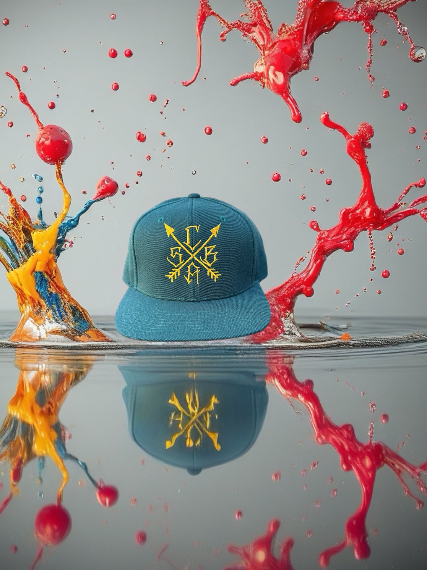 Embroidered Slanging Ink Snapback