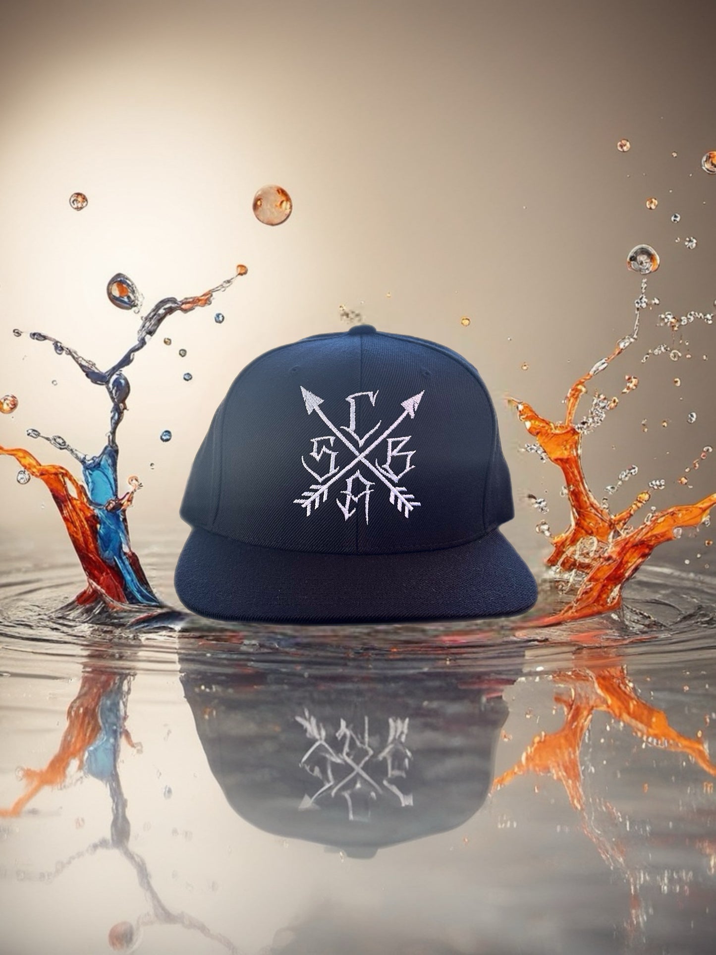 Embroidered Slanging Ink Snapback
